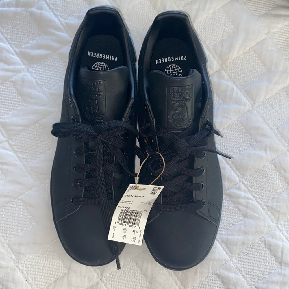 Black Stan Smiths